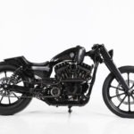 1st Place in Modified Harley: Rough Crafts Sportster-based "Stealth Bullet"