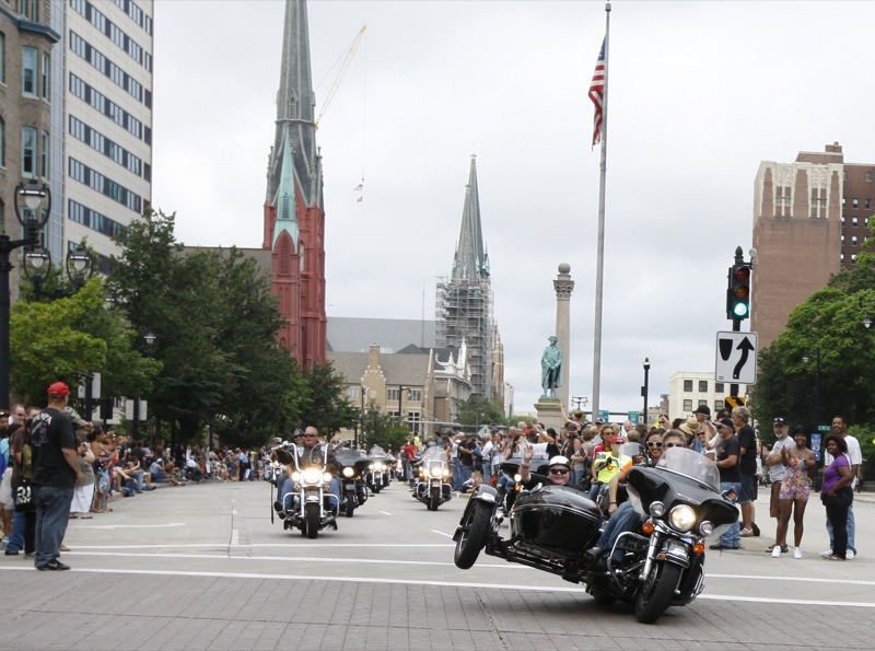 Harley-Davidson 110th Anniversary Parade