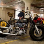 Ben Boyle of Benderworks from Atlanta, GA, brought this H-D FL, a mix of a 1960 motor and a 1955 frame