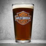 Harley-Davidson Bar & Shield Logo Pint Glass