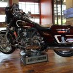 The custom Elvis Presley-themed Street Glide is front and center at STHD