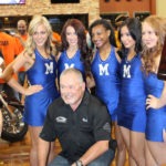 University of Memphis Spirit Squad with STHD owner Bob Parsons
