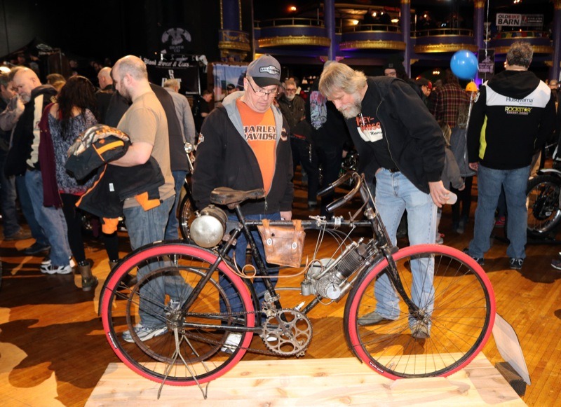 Every bike captured the viewer’s imagination. Some even had attendees scratching their heads.