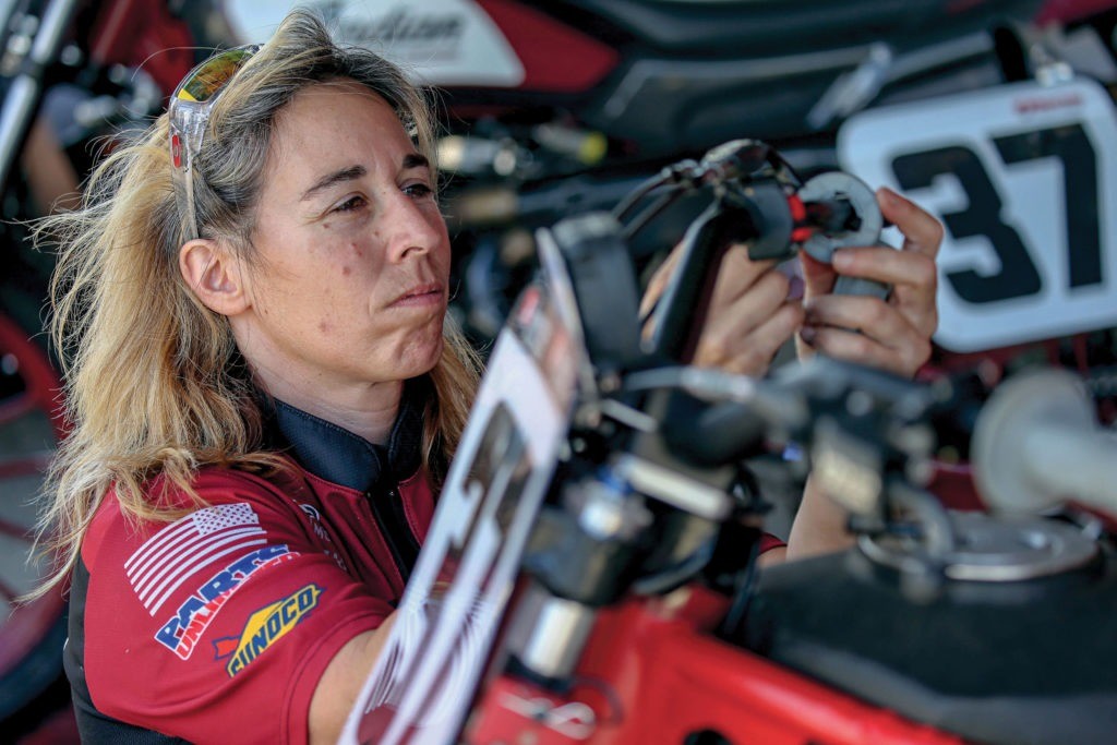 Michelle disalvo, indian motorcycle, thunder press