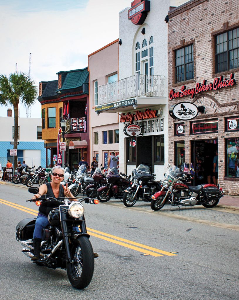 Daytona Bike Week helps set the stage for the riding season and provides a good shot of adrenaline, fueling that next bike purchase.   