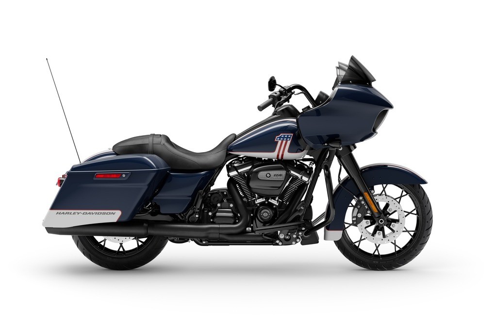 Harley-Davidson Road Glide Special in Billiard Blue/Stone Washed White 