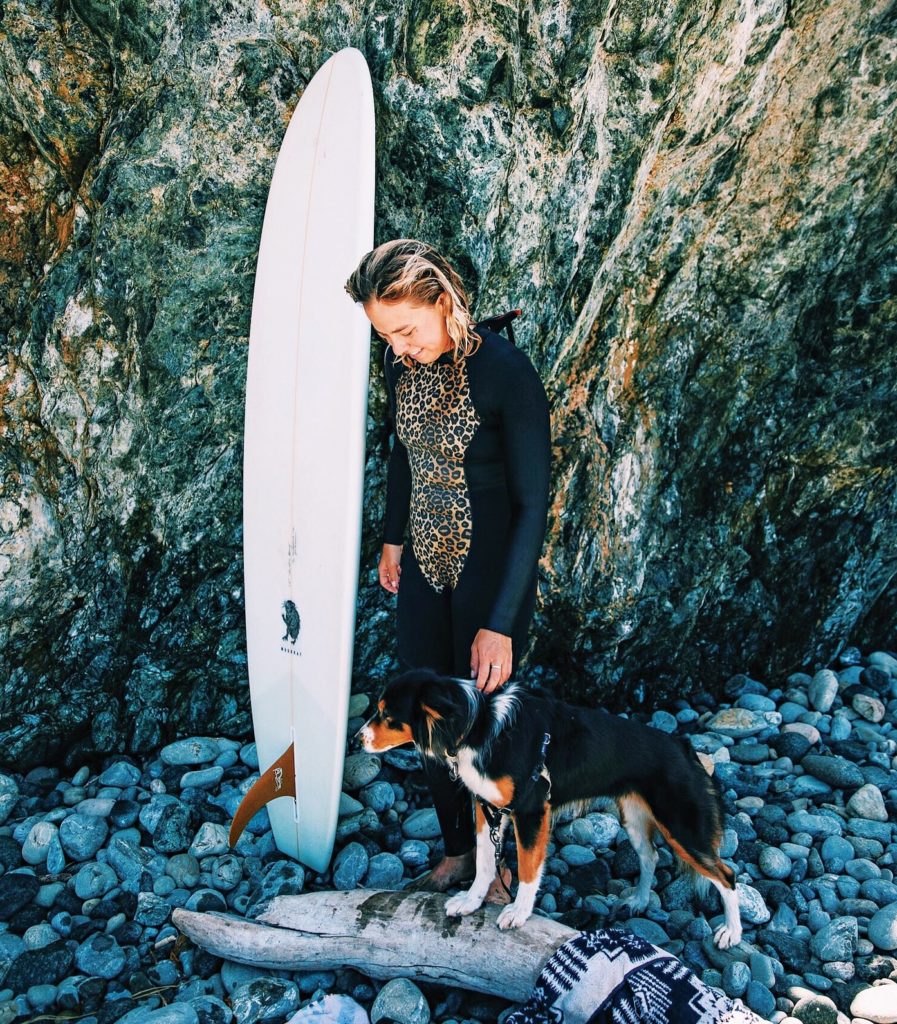 While photography often keeps her on the road, you’ll find Genevieve surfing nearly every morning when she’s home in Southern California.