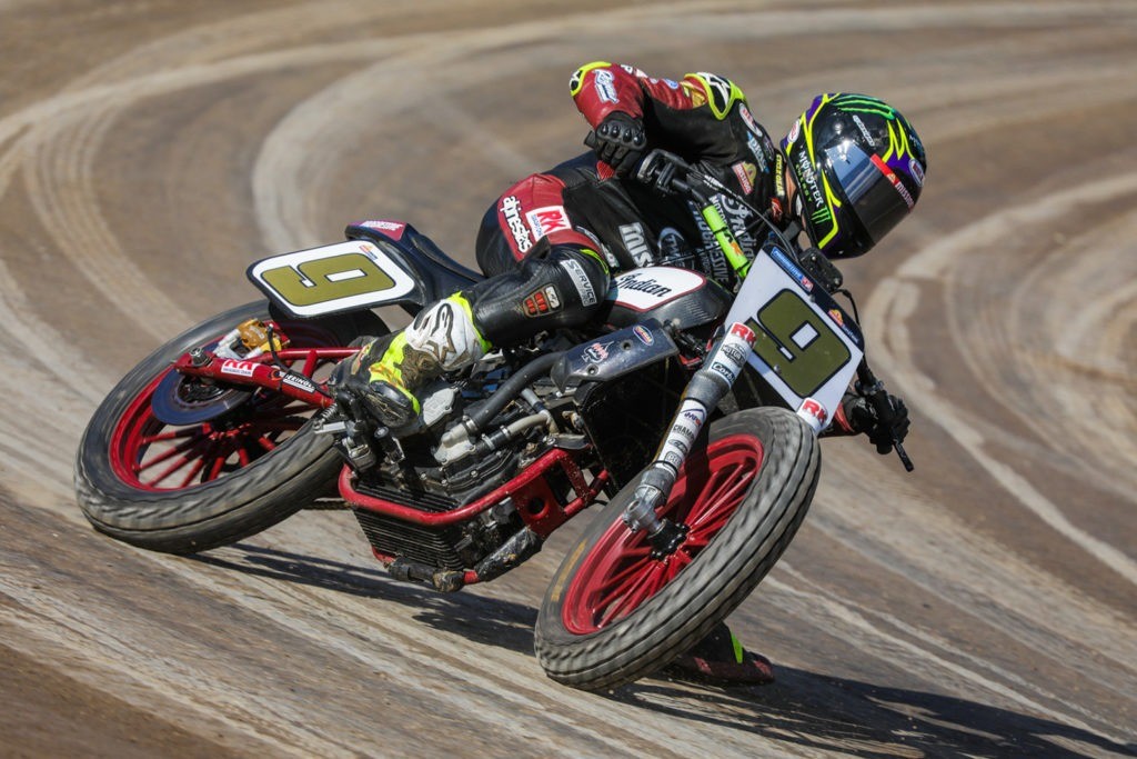 Indian Motorcycle Racing Wins Short Track Doubleheader 