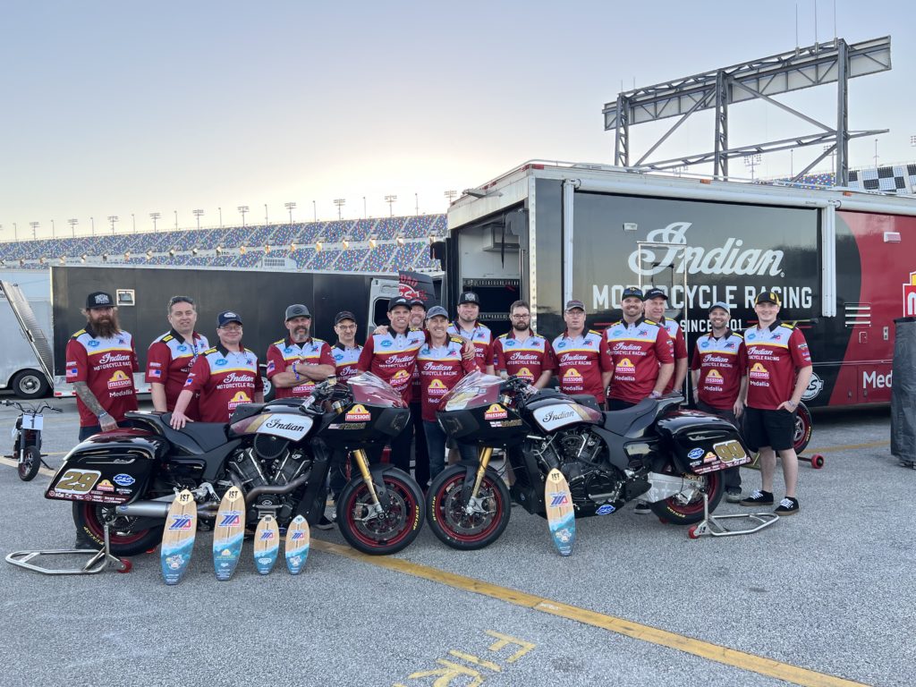 Indian Motorcycle wins Daytona King Of The Baggers