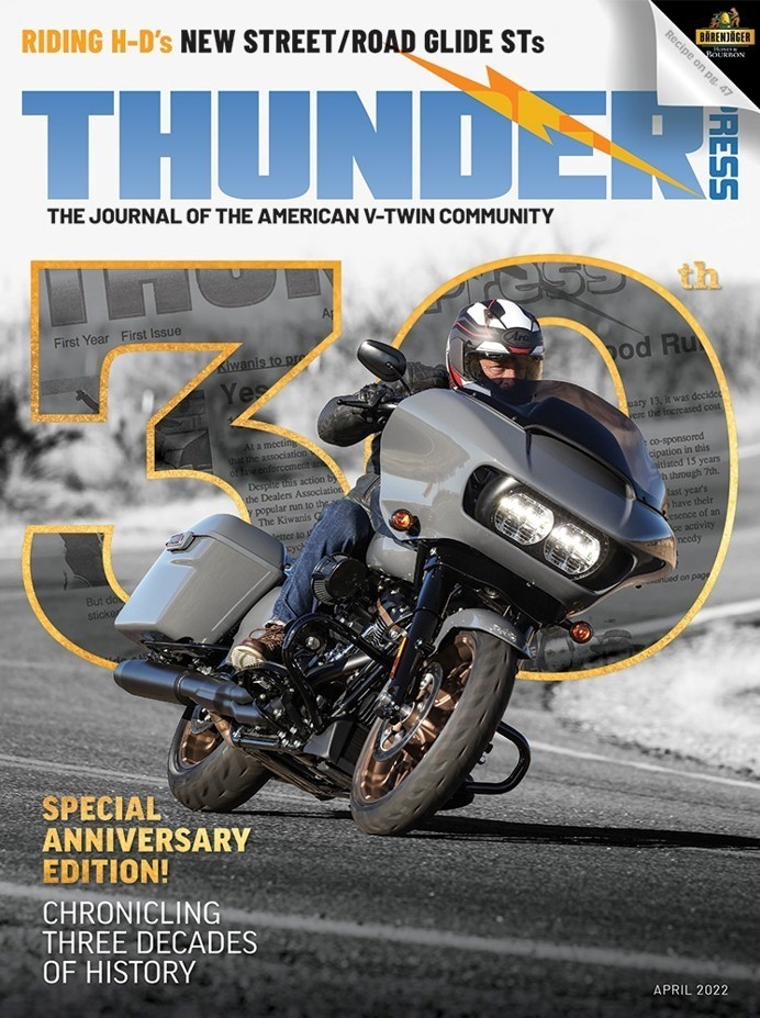 April issue of Thunder Press