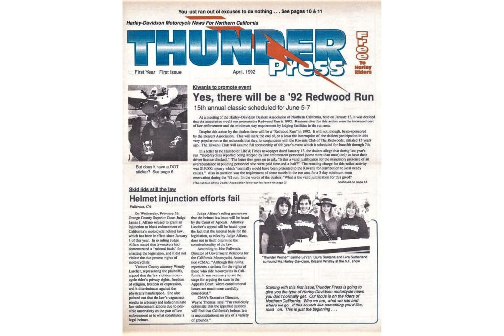 Thunder Press April 1992