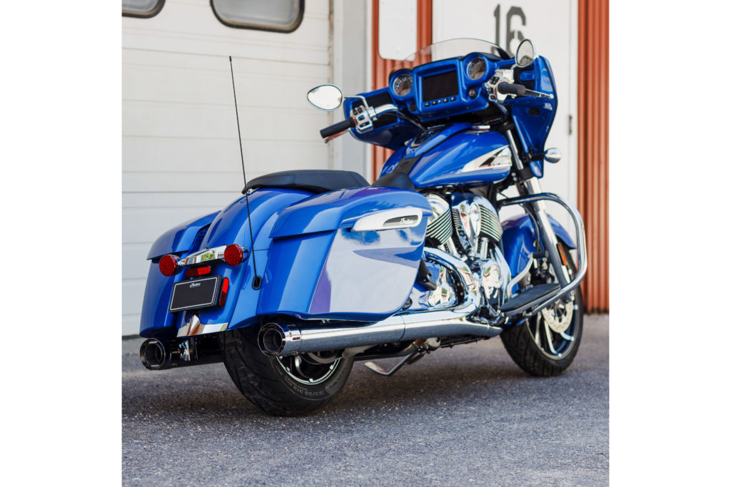 Grand Prix and Loose Cannon Slip-ons for Indian Chieftain and Challenger