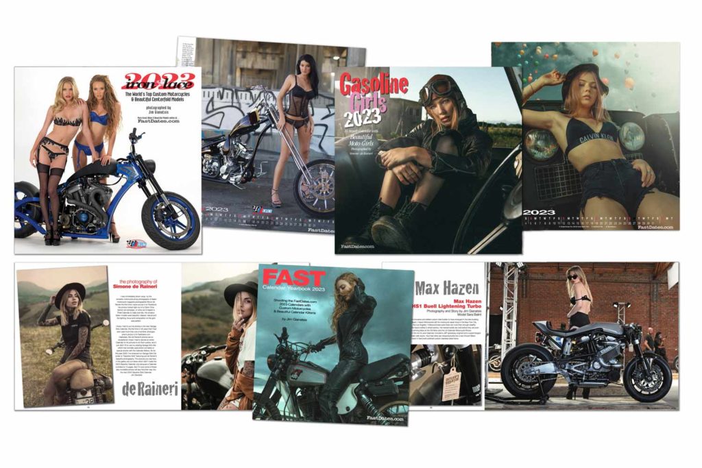 FastDates Motorcycle Pinup Calendars