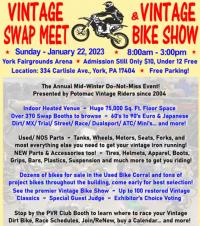 Potomac Vintage Riders Swap Meet 2023