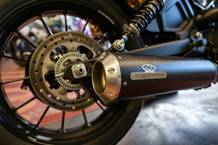 Custom Indian Scout Rogue Hardnine Choppers