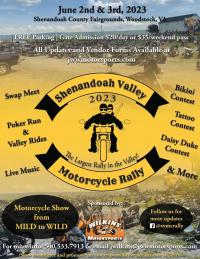 Shenandoah Valley Motorcycle Rally 2023