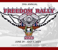 ABATE of Iowa Freedom Rally 2023