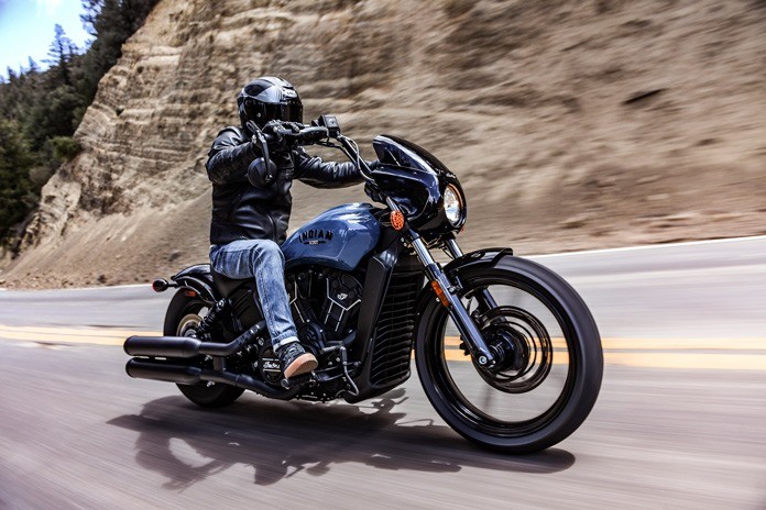 Rubber-Side Down Kevin Duke on the Indian Scout Rogue