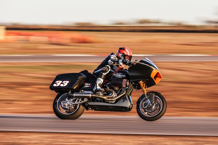 Harley-Davidson King of the Baggers Kyle Wyman