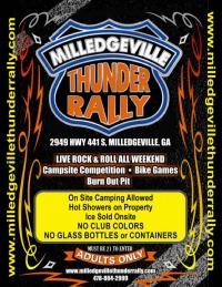 Milledgeville Thunder Rally - Fall 2023