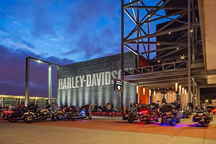 Harley-Davidson Homecoming Ride In Harley-Davidson Museum