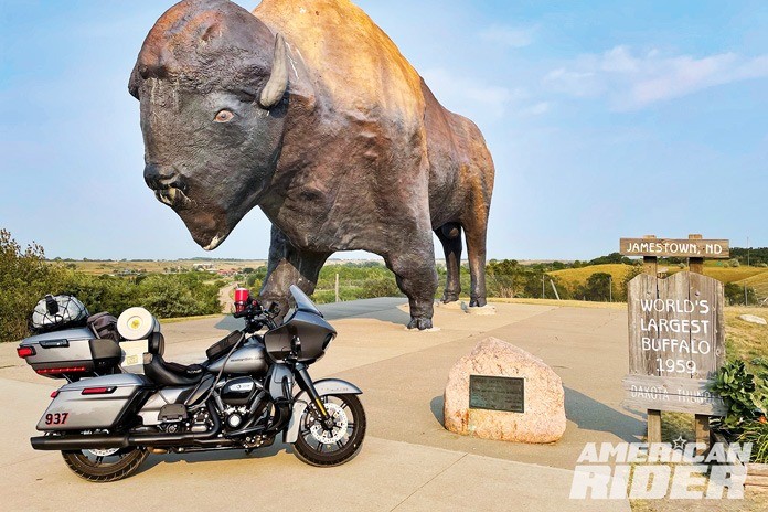 Chris Hopper Iron Butt World's Largest Buffalo