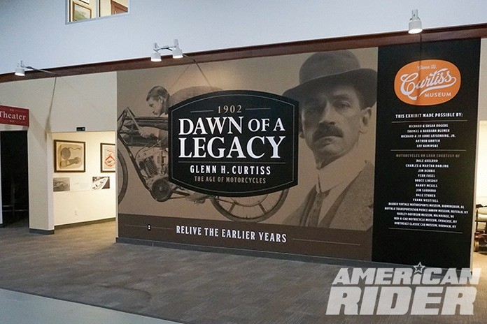 Glenn H. Curtiss Museum Dawn of a Legacy Exhibition