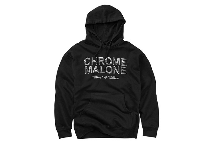 Post Malone x Harley-Davidson Collection Chrome Malone Pullover Hoodie