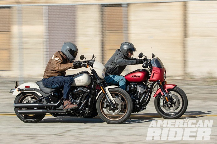 Harley-Davidson Low Rider S and Indian Sport Chief