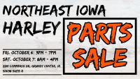 Northeast Iowa Motorcycle Parts Sale