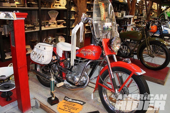 Bill's Old Bike Barn and Museum Billville 1959 Harley Hummer