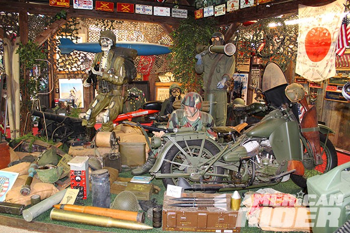 Bill's Old Bike Barn and Museum Billville 45ci Flathead Harley