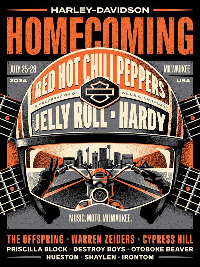 Harley-Davidson Homecoming Festival 2024 Poster
