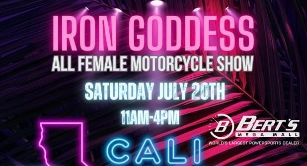 IRON GODDESS MOTORCYCLE SHOW - CALIFORNIA