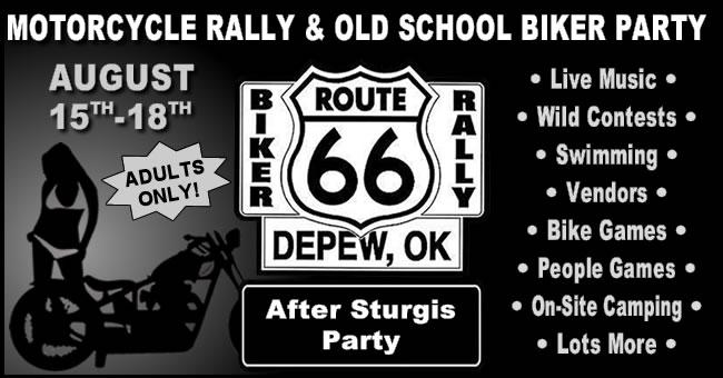 Route 66 Biker Rally - 2024 After Sturgis Party
