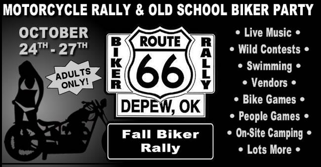 Route 66 Fall Biker Rally 2024