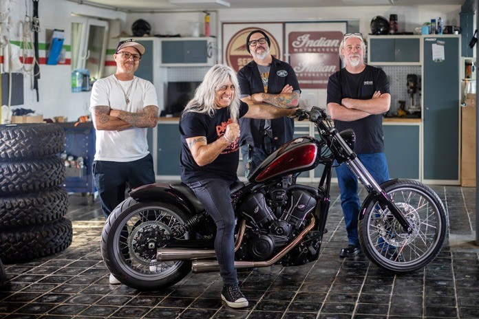 Indian Motorcycle Forged Custom Series Ronna Noren