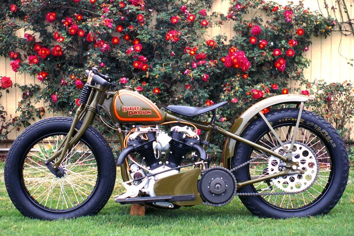 Steve Huntzinger Craftsman of the Classics Harley-Davidson DAH hillclimber