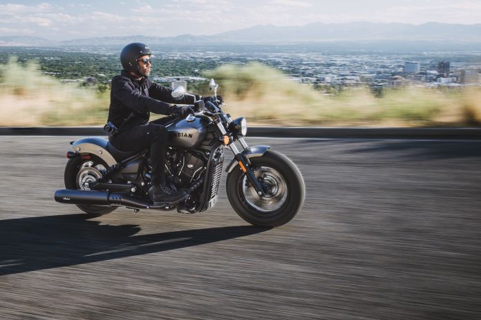 2025 Indian Scout Sixty Bobber action