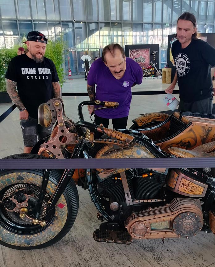 Game Over Cycles The Recidivist Tattooed Motorcycle