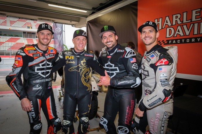 Harley-Davidson Factory Racing Tests at Barcelona-Catalunya After MotoGP