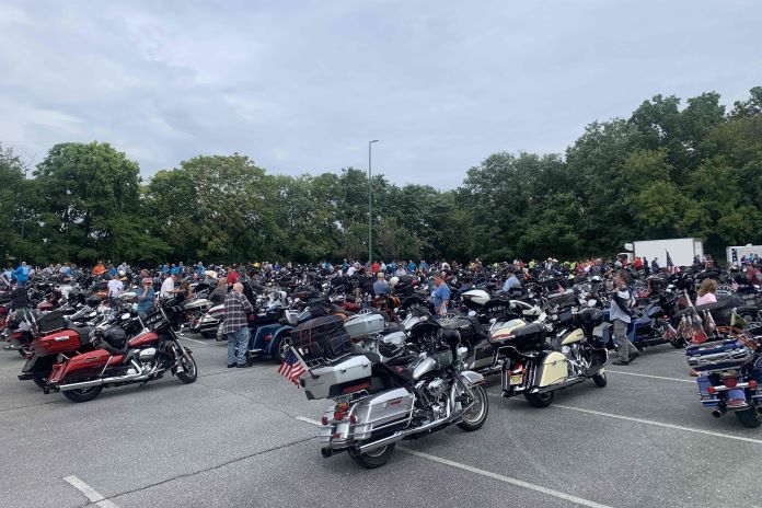 9-11 Ride Hagerstown staging area