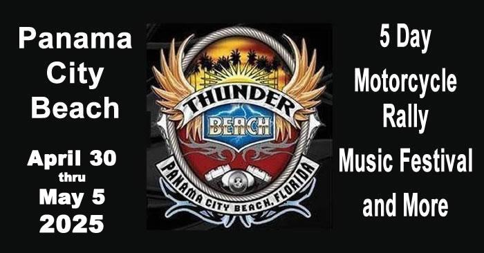 Thunder Beach Motorcycle Rally Spring 2025