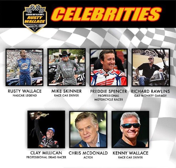 2025 Sturgis Charity Rides Rusty Wallace Ride