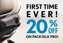 Get 20% Off Best-Selling Cardo Helmet Comms Systems for Father’s Day Cardo Packtalk Pro Time2Ride Sale