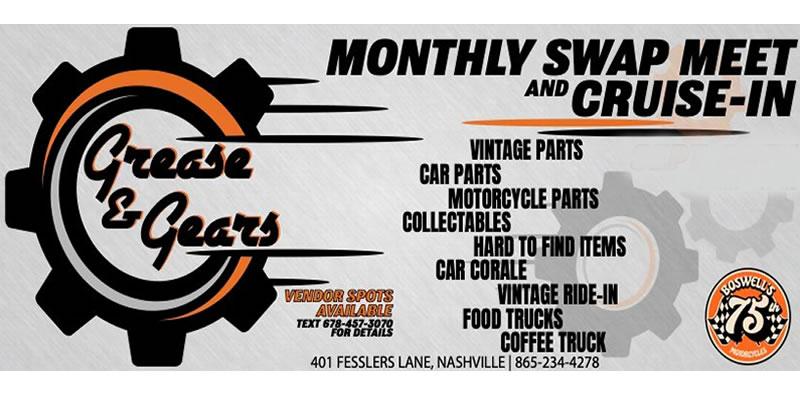 Grease & Gears Swap Meet and Cruise-In - November