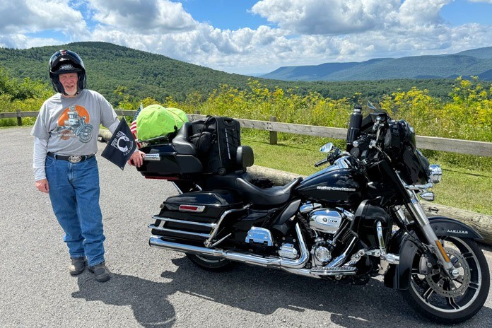 Southern Pocahontas County West Virginia Motorcycle Ride