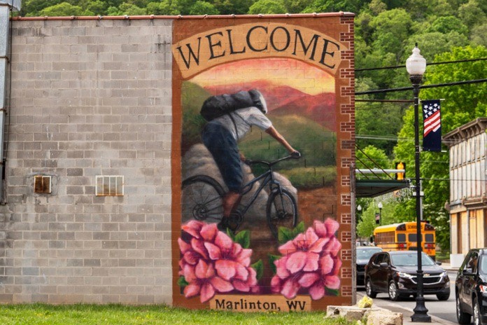 Southern Pocahontas County West Virginia Motorcycle Ride