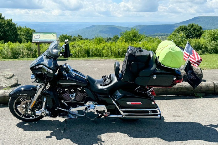Southern Pocahontas County West Virginia Motorcycle Ride