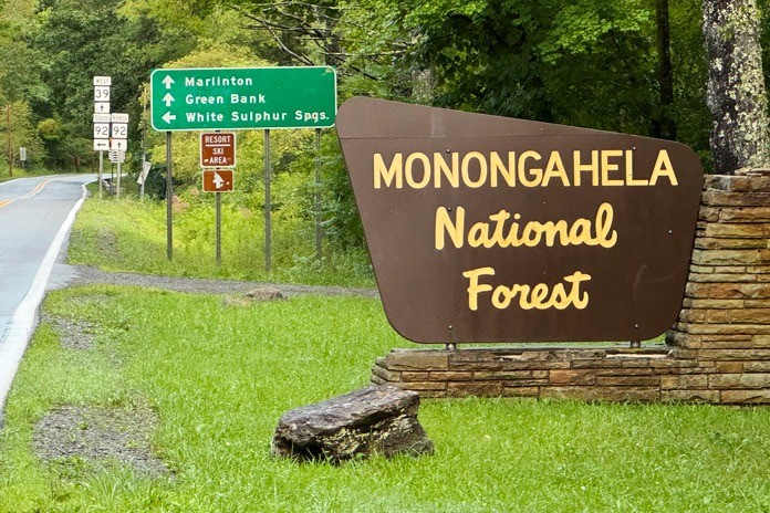 Southern Pocahontas County West Virginia Motorcycle Ride